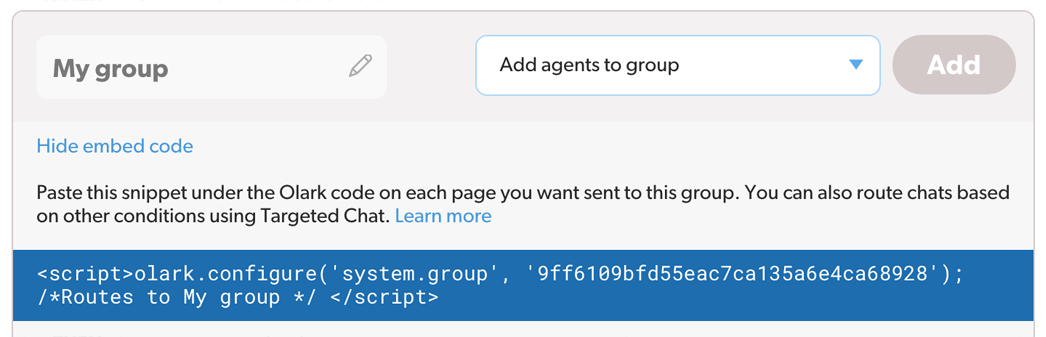 Automation - Group routing