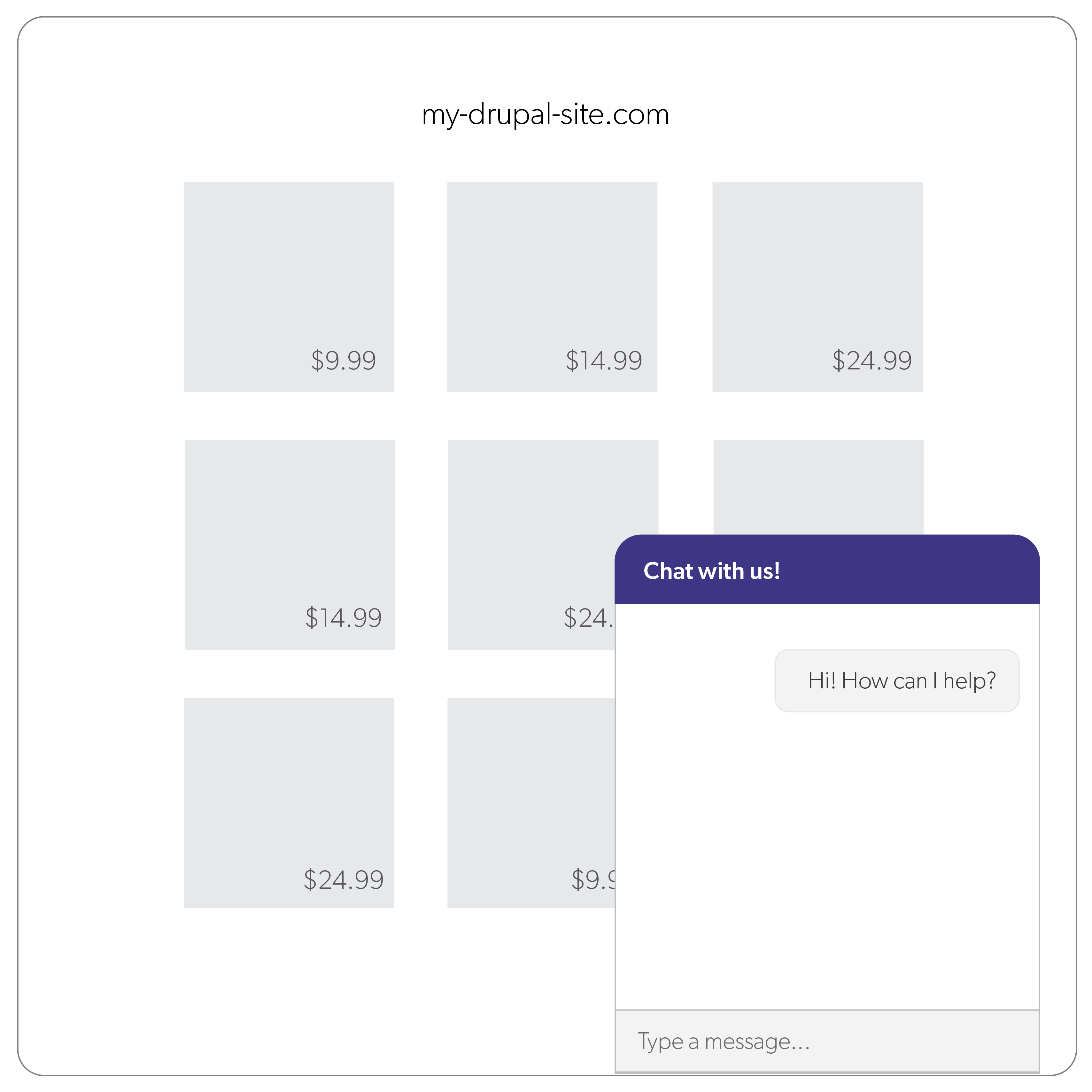 illustration of how the integration works, step two