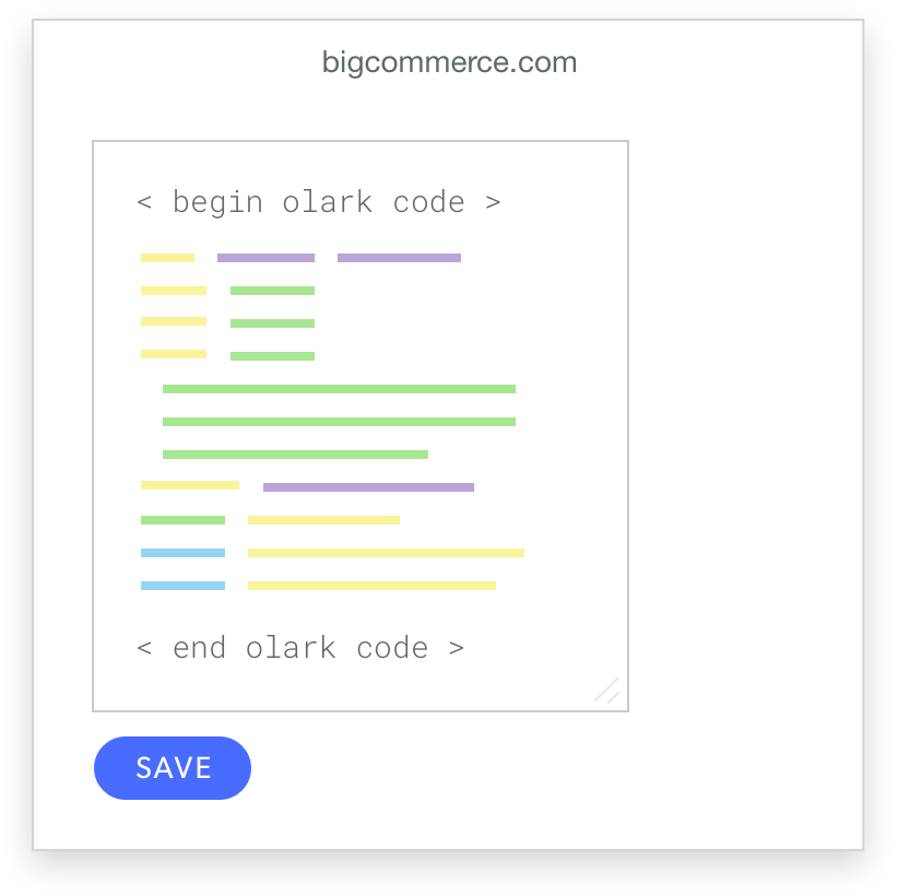 illustration of how the integration works, step one